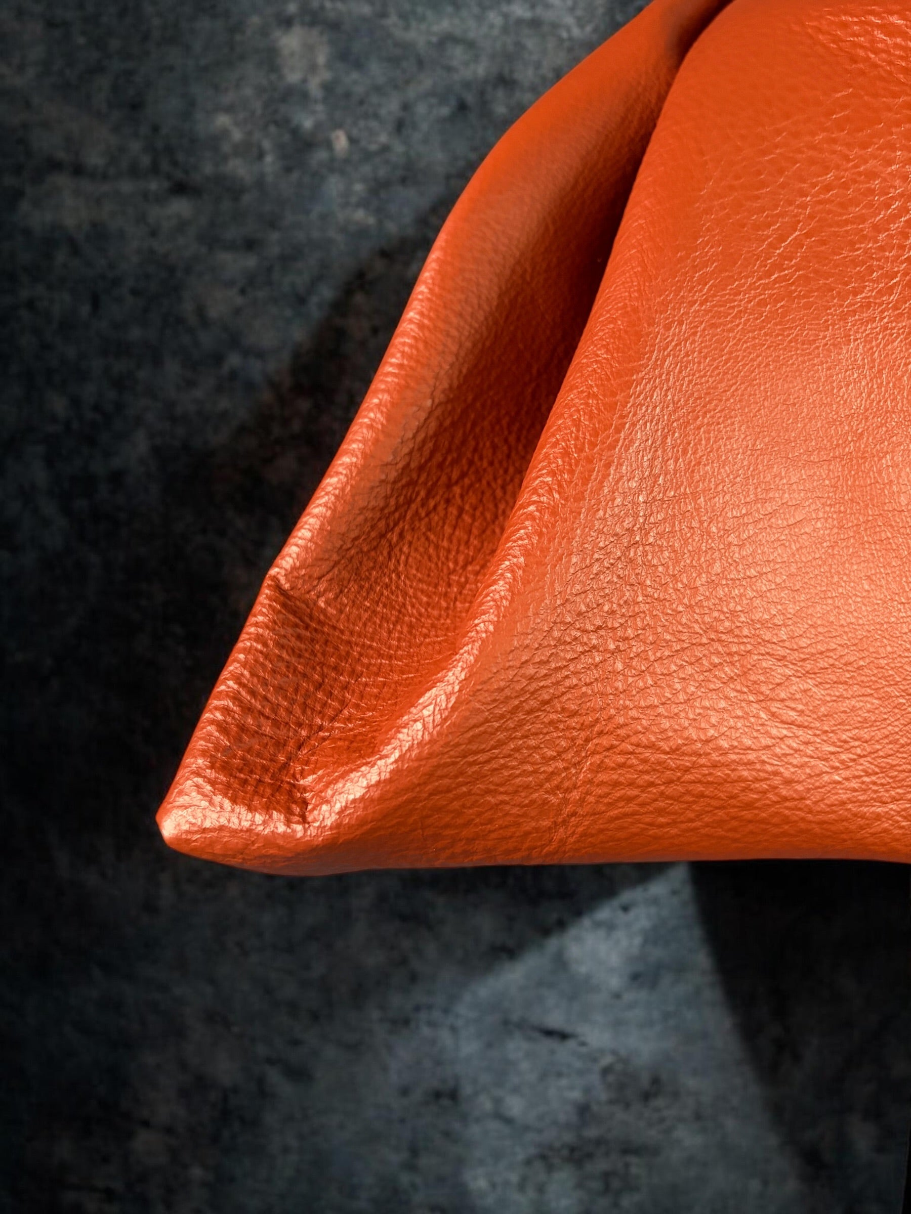Brown leather bag