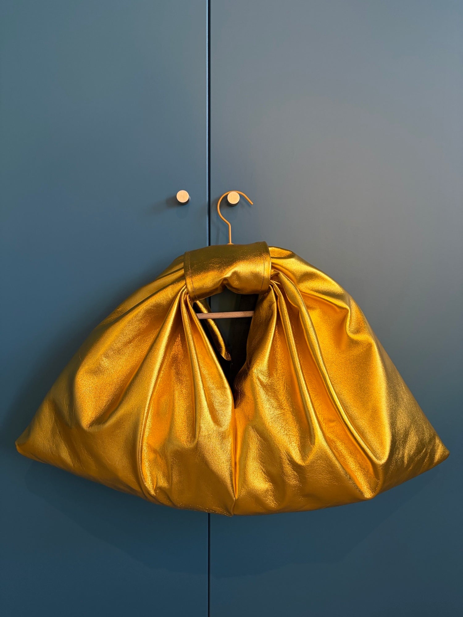 Huge golden bag